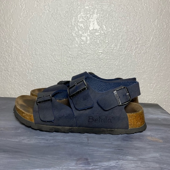 BETULA BY BIRKENSTOCK NAVY SANDAL 37 - Picture 4 of 9